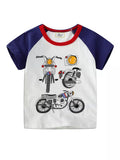 Kids Raglan Baseball Tee | Soft 100% Cotton | Sizes 2T–7T