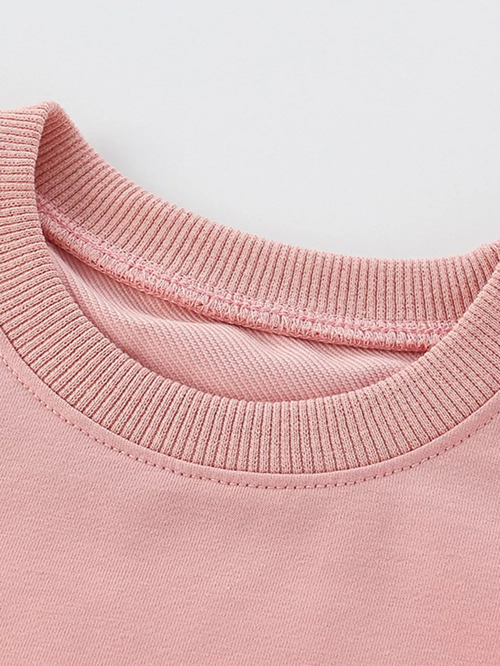 Children's Cute Animal Crew Neck Sweatshirt – Soft 100% Cotton Kids Pullover