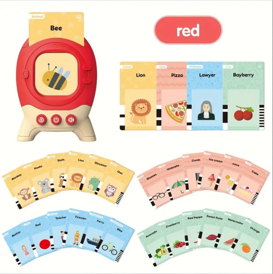 Talking Flash Cards for Toddlers – 224 Sight Words Learning Toy for Kids Ages 1–6
