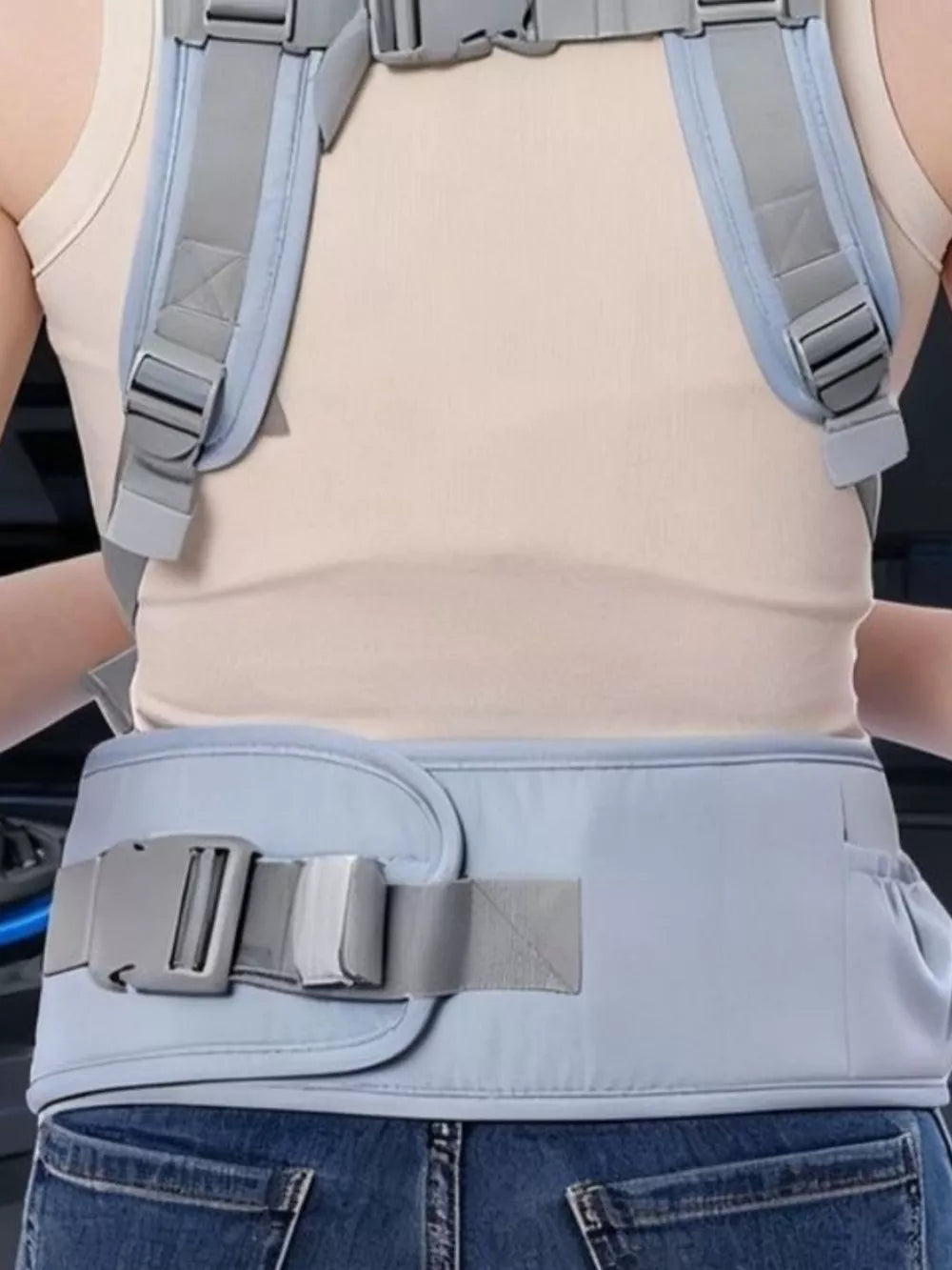 Ergonomic Baby Waist Seat – Lightweight Hip Carrier for Infants