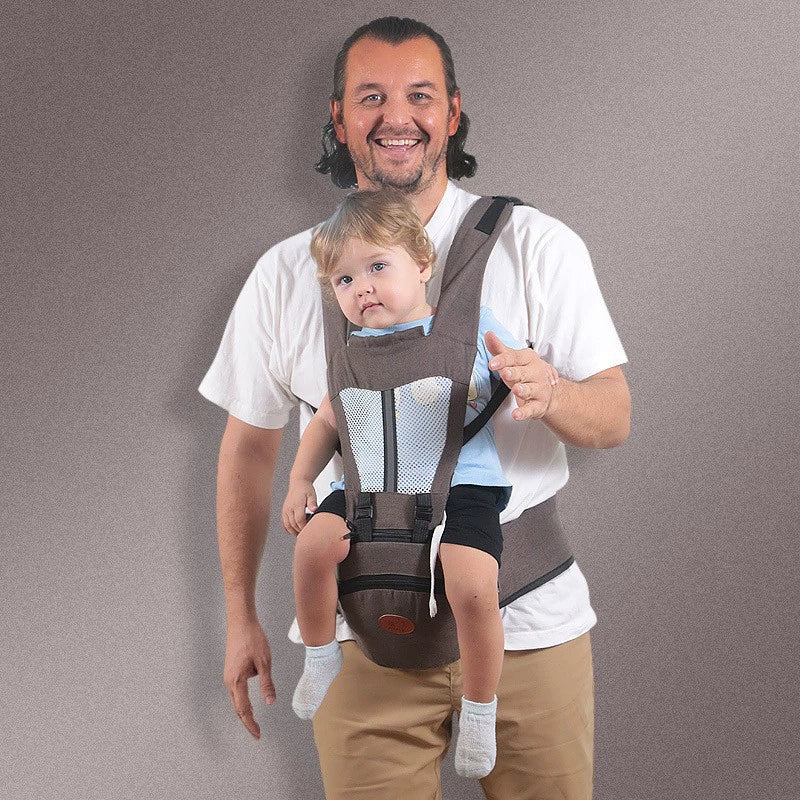Ergonomic Baby Waist Seat – Hands-Free Hip Carrier