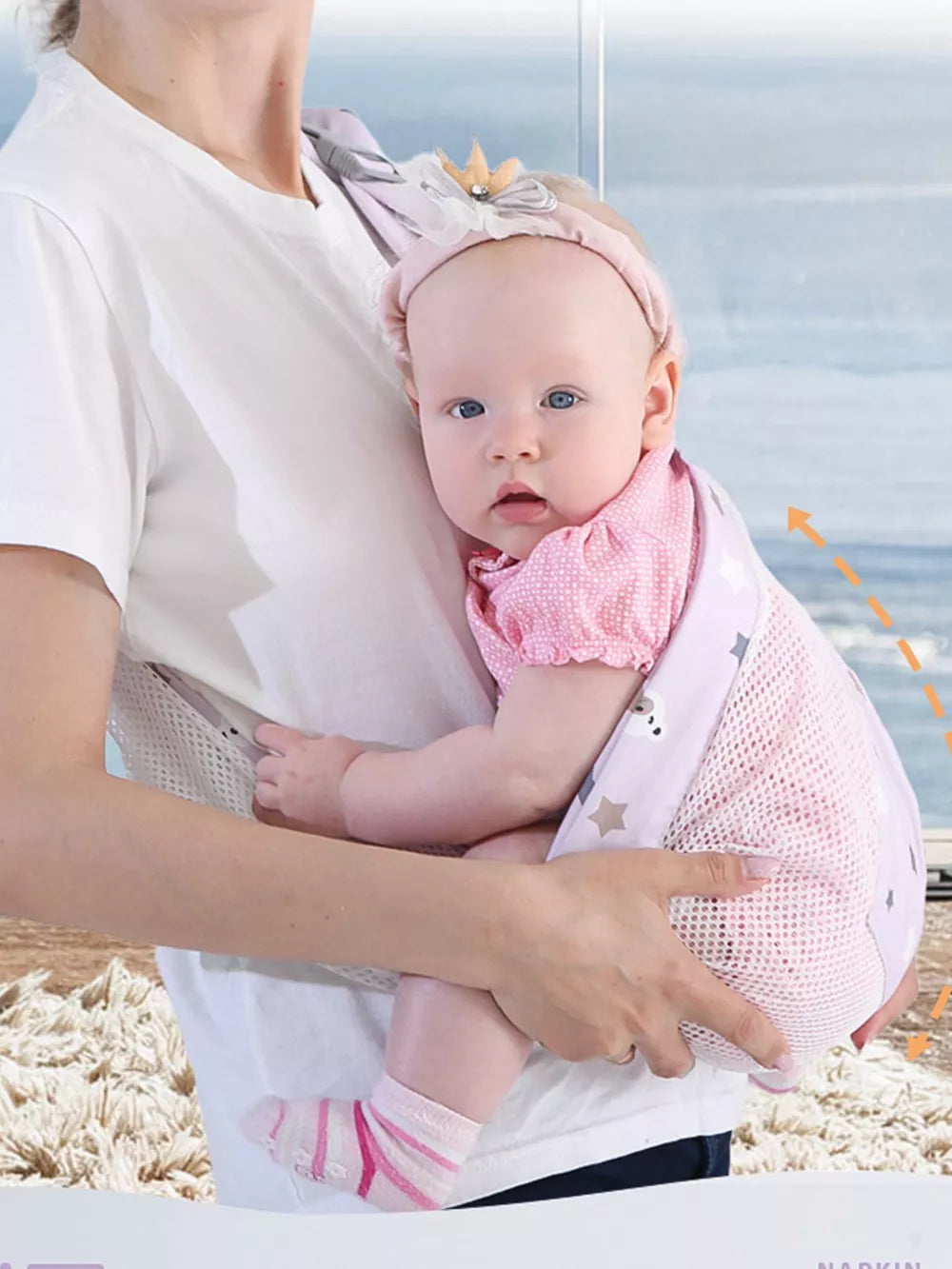 Breathable Mesh Baby Sling