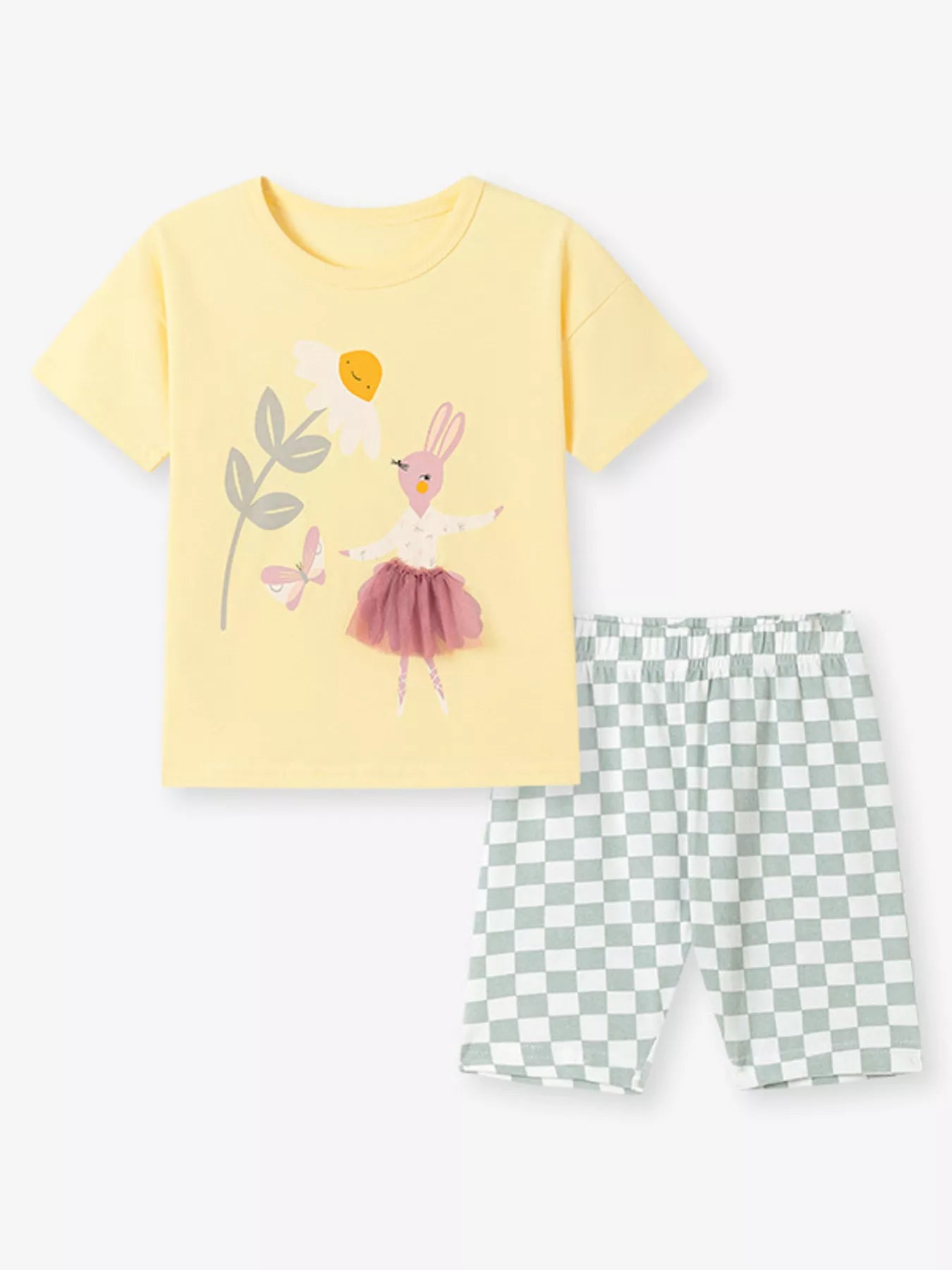 Kids Graphic Tee & Shorts Set – Soft Cotton Matching Outfit for Boys & Girls