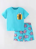 Kids Matching Top & Shorts Set | Soft 2-Piece Outfit for Boys & Girls