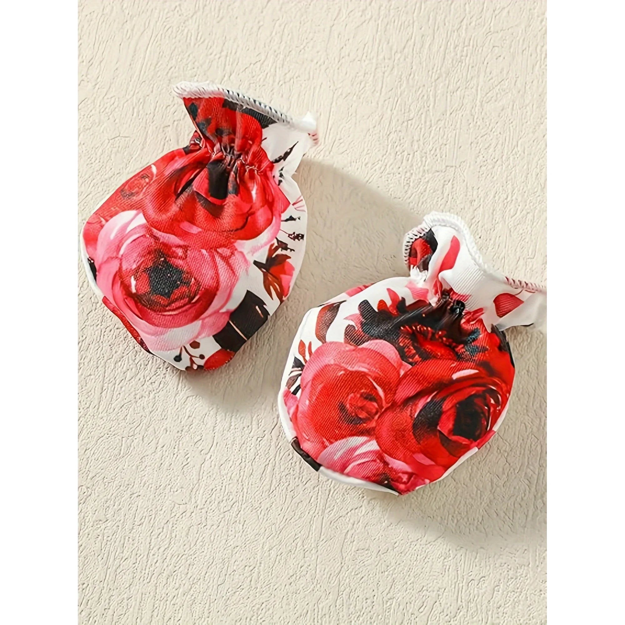 Newborn Baby Girl Coming Home Outfit | Hello I'm New Here Romper, Floral Pants, Hat & Headband Set