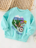Children's Pedal Power Graphic Crew Neck Sweatshirt